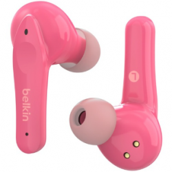 Belkin SOUNDFORM Nano True Wireless Earbud Earset - Pink - Binaural - In-ear - 1000 cm - Bluetooth PAC003BTPK