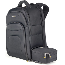 StarTech.com Carrying Case (Backpack) for 43.9 cm (17.3") Notebook - Drop Resistant, Strain Resistant - 1680D Ballistic Nylon Body - Checkpoint Friendly - Shoulder Strap, Handle, Trolley Strap - 459.7 mm Height x 203.2 mm Width x 325.1 mm Depth NTBKBAG173