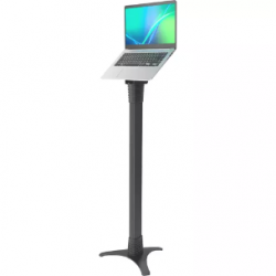 Compulocks Universal Invisible Mount Portable Floor Stand Black for Laptops and Tablets 147BSMP01B