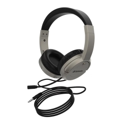 Verbatim VEBRATIM MULTIMEDIA HEADSET ANC NOISE CANCELLING BOOM MIC -GRAPHITE 66784