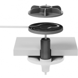 Logitech Ceiling Mount for Microphone - White 952-000123