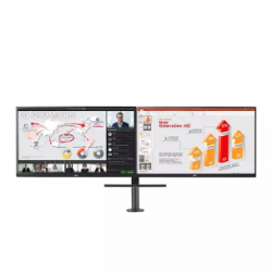 LG 27QP88D-BS 27" WQHD LED Monitor - 16:9 - Matte Black - 685.80 mm Class - In-plane Switching (IPS) Technology - WLED Backlight - 2560 x 1440 - 16.7 Million Colours - FreeSync - 350 cd/m² - 5 ms - 75 Hz Refresh Rate - HDMI - DisplayPort - USB Hub 27QP88D