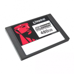 Kingston DC600M 480 GB Solid State Drive - 2.5" Internal - SATA (SATA/600) - Mixed Use - Server Device Supported - 1 DWPD - 876 TB TBW - 560 MB/s Maximum Read Transfer Rate - 256-bit AES Encryption Standard SEDC600M/480G