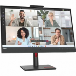 Lenovo ThinkVision T27hv-30 27 QHD monitor IPS 2560x1440 16:9 Anti-Glare Cam MIC Speaker DP/HDMI/USB-C input LAN DP+Audio Out 4xUSB3.2 Gen1 hub Height Adj/Tilt/Swivel/Pivot 3Y warranty 63D6UAR3AU