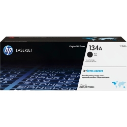 HP 134A Black Original LaserJet Toner Cartridge W1340A