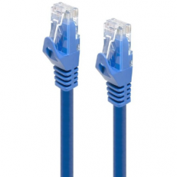 Alogic 2 m Category 6 Network Cable for Network Device - First End: 1 x RJ-45 Network - Male - Second End: 1 x RJ-45 Network - Male - 1 Gbit/s - Patch Cable - Gold Plated Contact - 24 AWG - Blue C6-02-BLUE