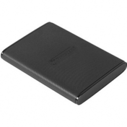 Transcend ESD270C 1 TB Portable Solid State Drive - External - Black - Desktop PC, Notebook Device Supported - USB 3.1 (Gen 2) Type C - 256-bit Encryption Standard TS1TESD270C