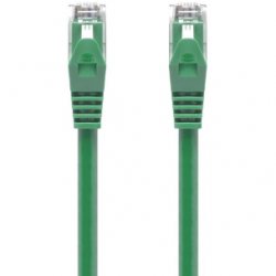 Alogic 1 m Category 6 Network Cable for Network Device - First End: 1 x RJ-45 Network - Male - Second End: 1 x RJ-45 Network - Male - 1 Gbit/s - Patch Cable - Gold Plated Connector - 24 AWG - Green C6-01-GREEN