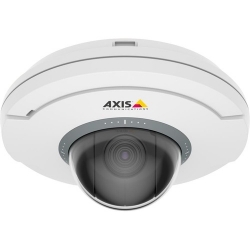 Axis Communications AXIS M5074 Ceiling-mount mini PTZ dome cam 5x Optical zoom autofocus HDTV 720p 30fps H.264/H.265 IP51 built-in mic analytics such as scream detection 02345-001