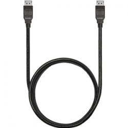 Kensington K33021WW 1.83 m DisplayPort A/V Cable for Audio/Video Device, Monitor, Gaming Console, Docking Station, Multimedia Device - First End: 1 x 20-pin DisplayPort 1.4 Digital Audio/Video - Male - Second End: 1 x 20-pin DisplayPort 1.4 Digital Au K33