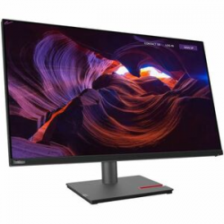 Lenovo ThinkVision P32p-30 31.5 UHD monitor 3840x2160 16:9 Anti-Glare DP/HDMI/Thunderbolt 4 LAN Thunderbolt 4 + Audio out 3xUSB3.2 Gen1 hub Height adjustable Tilt Swivel and Pivot 3Y warranty 63D1RAR1AU