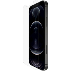 Belkin ScreenForce Glass Screen Protector - For LCD iPhone 12, iPhone 12 Pro - Fingerprint Resistant, Scratch Resistant, Damage Resistant, Drop Resistant, Impact Resistant, Smudge Resistant, Dirt Resistant OVA037ZZ