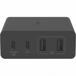 Belkin BoostCharge Pro 108 W AC Adapter - Universal Adapter - USB - USB Type-C - For MacBook Pro, iPhone - Black WCH010AUBK