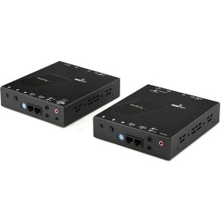 StarTech.com Video Extender Transmitter/Receiver - Wired - TAA Compliant - 1 Input Device - 1 Output Device - 100 m Range - 2 x Network (RJ-45) - 1 x HDMI In - 1 x HDMI Out - 1920 x 1080 Video Resolution - Full HD - Twisted Pair - Category 6 - Rack-mo ST1
