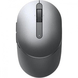 Dell Mobile Pro MS5120W Mouse - Bluetooth/Radio Frequency - Optical - 7 Button(s) - Titan Gray - Wireless - 2.40 GHz - 1600 dpi - Tilt Wheel 570-ABEJ