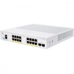Cisco 350 CBS350-16FP-2G 18 Ports Manageable Ethernet Switch - 2 Layer Supported - Modular - 2 SFP Slots - 26.68 W Power Consumption - 240 W PoE Budget - Optical Fiber, Twisted Pair - PoE Ports - Lifetime Limited Warranty CBS350-16FP-2G-AU