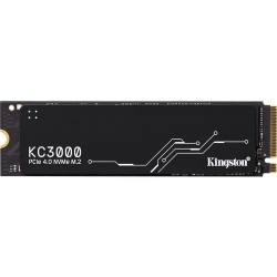 Kingston KC3000 4 TB Solid State Drive - M.2 2280 Internal - PCI Express NVMe (PCI Express NVMe 4.0 x4) - Desktop PC, Notebook Device Supported - 3276.80 TB TBW - 7000 MB/s Maximum Read Transfer Rate SKC3000D/4096G