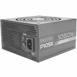 InWin In Win P105II 1050W Fully Modular Power Supply - 80 PLUS Platinum - 10 Year Warranty - Internal - 12 V DC @ 87.5 A, 5 V DC @ 24 A, 3.3 V DC @ 24 A, -12 V DC @ 0.5 A, 5 V DC @ 3 A Output - 1 +12V Rails - 1 Fan(s) - 92% Efficiency IW-PS-PII1050W