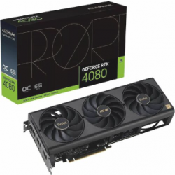 Asus NVIDIA GeForce RTX 4080 Graphic Card - 16 GB GDDR6X - 2.63 GHz Boost Clock - 256 bit Bus Width - PCI Express 4.0 - DisplayPort - HDMI PROART-RTX4080-O16G