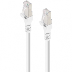 Alogic 2 m Category 6a Network Cable for Network Device, Patch Panel - First End: 1 x RJ-45 Network - Male - Second End: 1 x RJ-45 Network - Male - 10 Gbit/s - Patch Cable - Shielding - Gold Plated Connector - LSZH - 26 AWG - White C6A-02-WHITE-SH