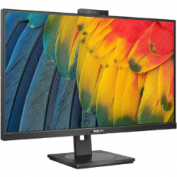 Philips 24B1U5301H 24" Class Webcam Full HD LCD Monitor - 16:9 - Textured Black - 23.8" Viewable - In-plane Switching (IPS) Technology - WLED Backlight - 1920 x 1080 - 16.7 Million Colours - 300 cd/m² - 4 ms - 75 Hz Refresh Rate - HDMI - DisplayPort - 24B