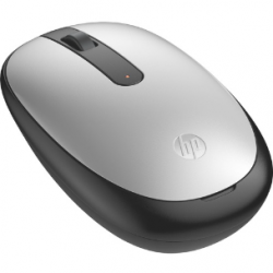 HP 240 Mouse - Bluetooth - Optical - 3 Button(s) - Pike Silver - Wireless - 1600 dpi - Scroll Wheel - Symmetrical 43N04AA