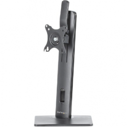 StarTech.com Free Standing Single Monitor Mount, Height Adjustable Ergonomic Monitor Desk Stand, For VESA Mount Displays up to 32" (15lb) - Up to 86.4 cm (34") Screen Support - 7 kg Load Capacity - 56.9 cm Height x 20.1 cm Width - Freestanding - Semi  FPP