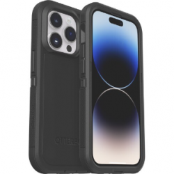 OtterBox Defender Series XT Rugged Carrying Case Apple iPhone 14 Pro Smartphone - Black - Drop Resistant, Dirt Resistant Port, Scrape Resistant, Bump Resistant - Polycarbonate, Synthetic Rubber, Plastic Body - 158.5 mm Height x 84.1 mm Width x 14 mm D 77-