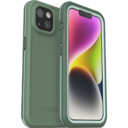 Otterbox LifeProof FRĒ Case for Apple iPhone 14 Smartphone - Dauntless (Green) - Drop Resistant, Water Proof, Impact Resistant - Plastic 77-90179