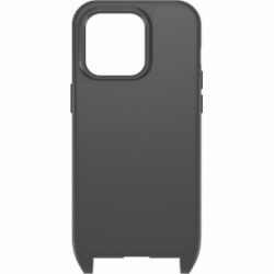 OtterBox React Carrying Case Apple iPhone 14 Pro Smartphone - Black - Drop Resistant - Nylon, Plastic Body - Neck Strap 77-92291
