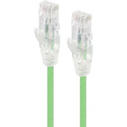 Alogic Alpha 5 m Category 6 Network Cable for Network Device - Gold Plated Contact - LSZH - 28 AWG - Green C6S-05GRN
