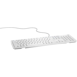 Dell KB216 Keyboard - Cable Connectivity - USB Interface - White - PC 580-ADME