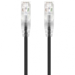 Alogic Alpha 5 m Category 6 Network Cable for Network Device - First End: 1 x RJ-45 Network - Male - Second End: 1 x RJ-45 Network - Male - Gold Plated Contact - LSZH - 28 AWG - Black C6S-05BLK