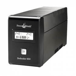 POWERSHIELD DEFENDER 650VA/390W, 230V, 2YR WTY PSD650