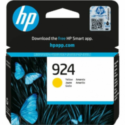 HP 924 Original Standard Yield Inkjet Ink Cartridge - Yellow Pack - 400 pages 4K0U5NA