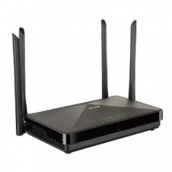 D-Link DSL-245GE Wi-Fi 5 IEEE 802.11a/b/g/n/ac VDSL2, ADSL2+, DSL Modem/Wireless Router - Dual Band - 2.40 GHz ISM Band - 5 GHz UNII Band - 4 x Antenna(4 x External) - 150 MB/s Wireless Speed - 4 x Network Port - 1 x Broadband Port - USB - Gigabit Eth DSL