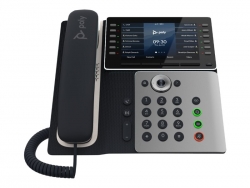 HP POLY EDGE E550 IP PHONE, NOISEBLOCK AI AND ACOUSTIC FENCE, USB-C, NO BLUETOOTH/WIFI 82M91AA