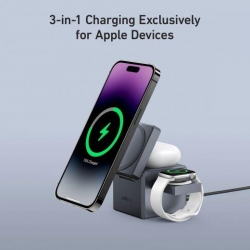 ANKER 3-IN-1 WIRELESS CHARGING CUBE WITH MAGSAFE Y1811TA1