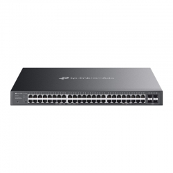 TP-LINK OMADA 52-PORT MANAGED GIGABIT SWITCH, POE+(32),SFP(4), RACKMOUNT, 5YR SG2452LP