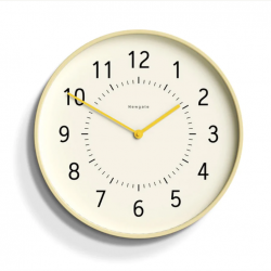 Newgate Monopoly Plywood Wall Clock With Yellow Hands NGMON264PLY40CY