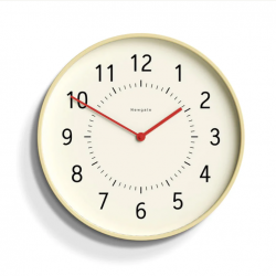 Newgate Monopoly Plywood Wall Clock With Red Hands NGMON264PLY40FR