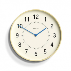 Newgate Monopoly Plywood Wall Clock With Blue Hands NGMON264PLY40ICE