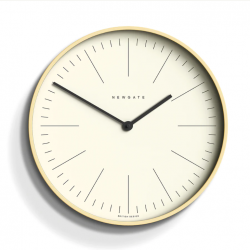 Newgate Mr Clarke Clock Pale Wood Marker Dial 40 NGMRC160PLY40