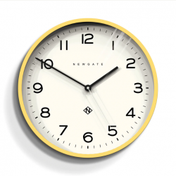 Newgate Number Three Echo Clock Silicone Yellow NGNUMTHR129CHY