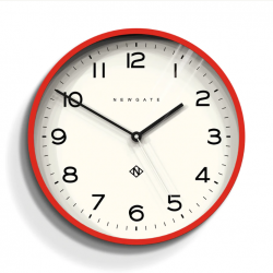 Newgate Number Three Echo Clock Silicone Red NGNUMTHR129FER