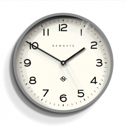 Newgate Number Three Echo Clock Silicone Grey NGNUMTHR129PGY