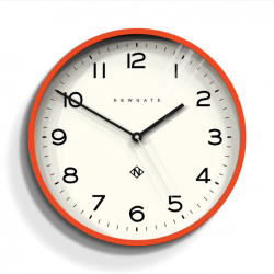Newgate Number Three Echo Clock Silicone Orange NGNUMTHR129PO