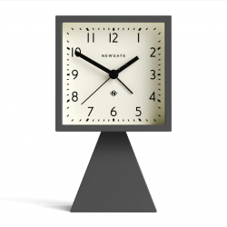 Newgate Brian Alarm Clock Blizzard Grey NGALM/BRIA410BGY