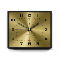 Newgate Box Office Wall Clock Brass NGBOXOF686CK