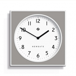 Newgate Burger & Chips Wall Clock Posh Grey NGBURG261WPGY